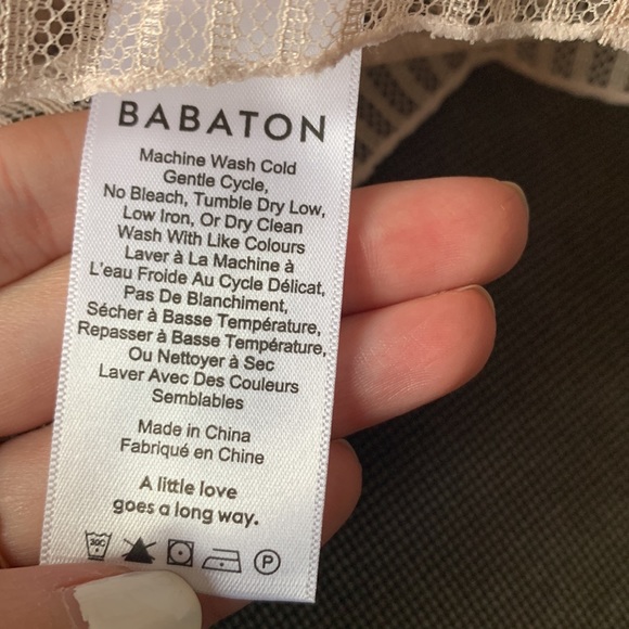 Babaton Humbert blouse in pink - Picture 7 of 11